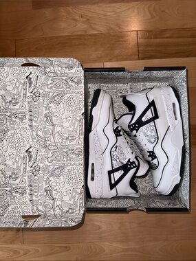 Air Jordan RETRO 4s SE DIY BNIB 7Y/W9